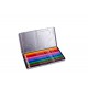 Kredki Supersticks 12 kolorów w metalowym pudełku