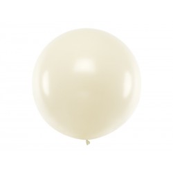 Balon okrągły 1m, Metallic Pearl