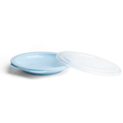 Herobility - talerzyk Eco Baby Plate - niebieski