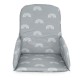 Jollein - Poduszka stabilizująca do krzesełek do karmienia Rainbow grey