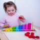WOOPIE GREEN Układanka Nauka Liczenia i Kolorów Montessori