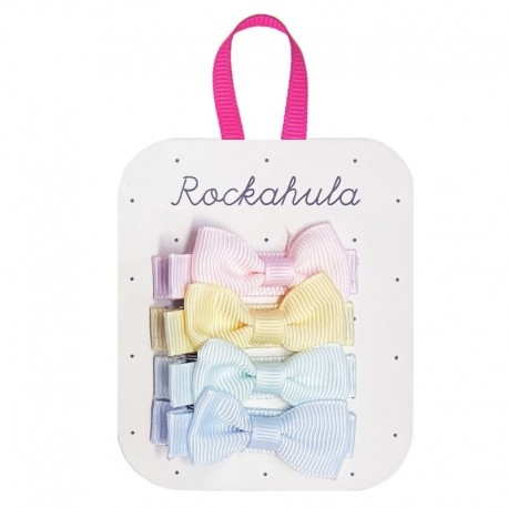Rockahula Kids - 4 spinki do włosów Bonbon Mini Bow