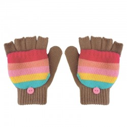 Rockahula Kids - rękawiczki zimowe Rainbow Stripe 7 - 10 lat