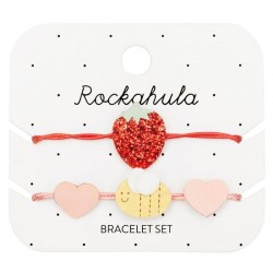 Rockahula Kids bransoletki dla dziewczynki 2 szt. Strawberry Fair