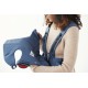BABYBJORN MINI 3D Jersey – nosidełko, Niebieski