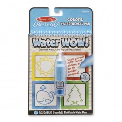 Kolorowanka wodna kształty - WaterWow